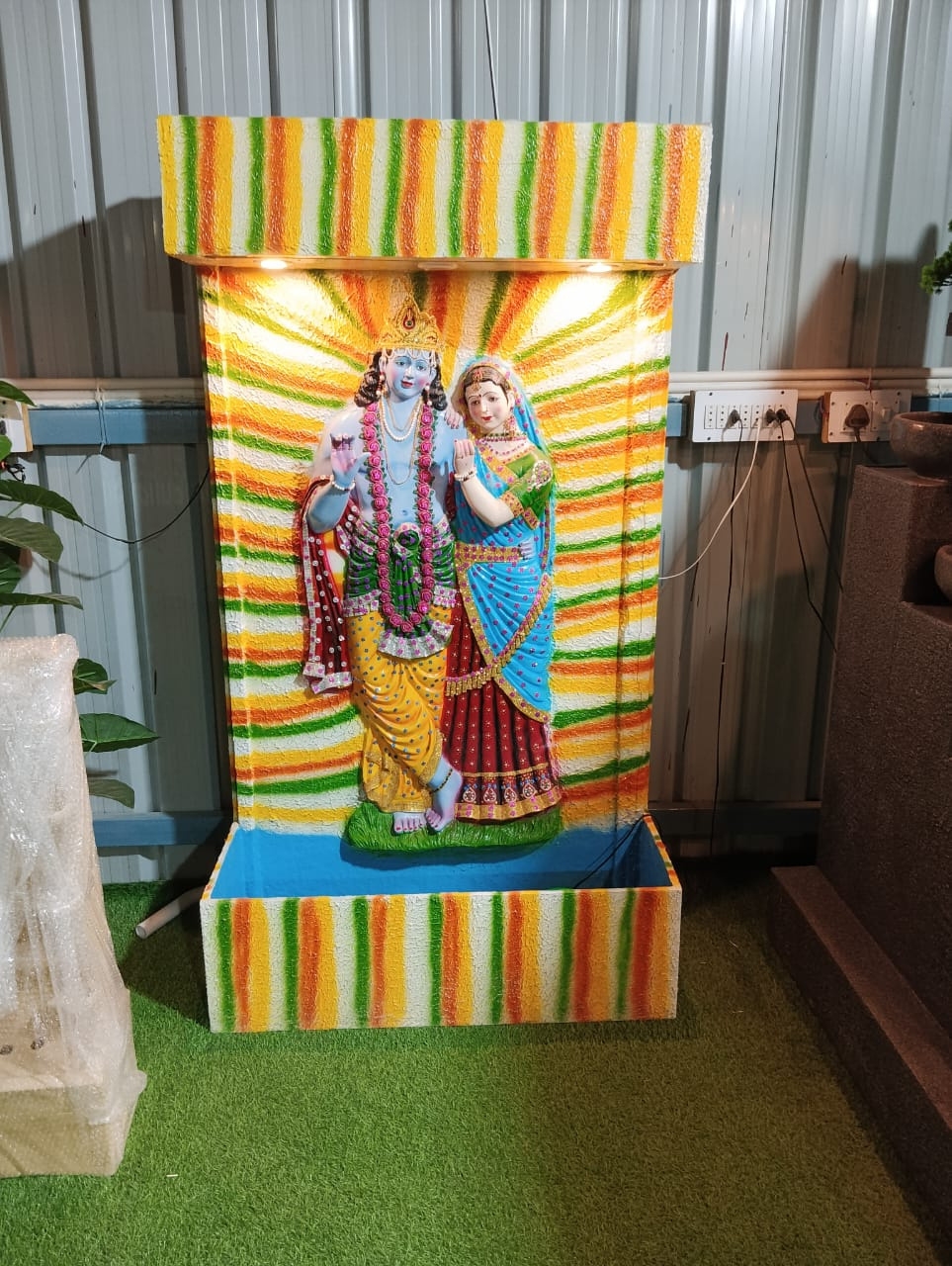Radhe Krishna decorative fountain